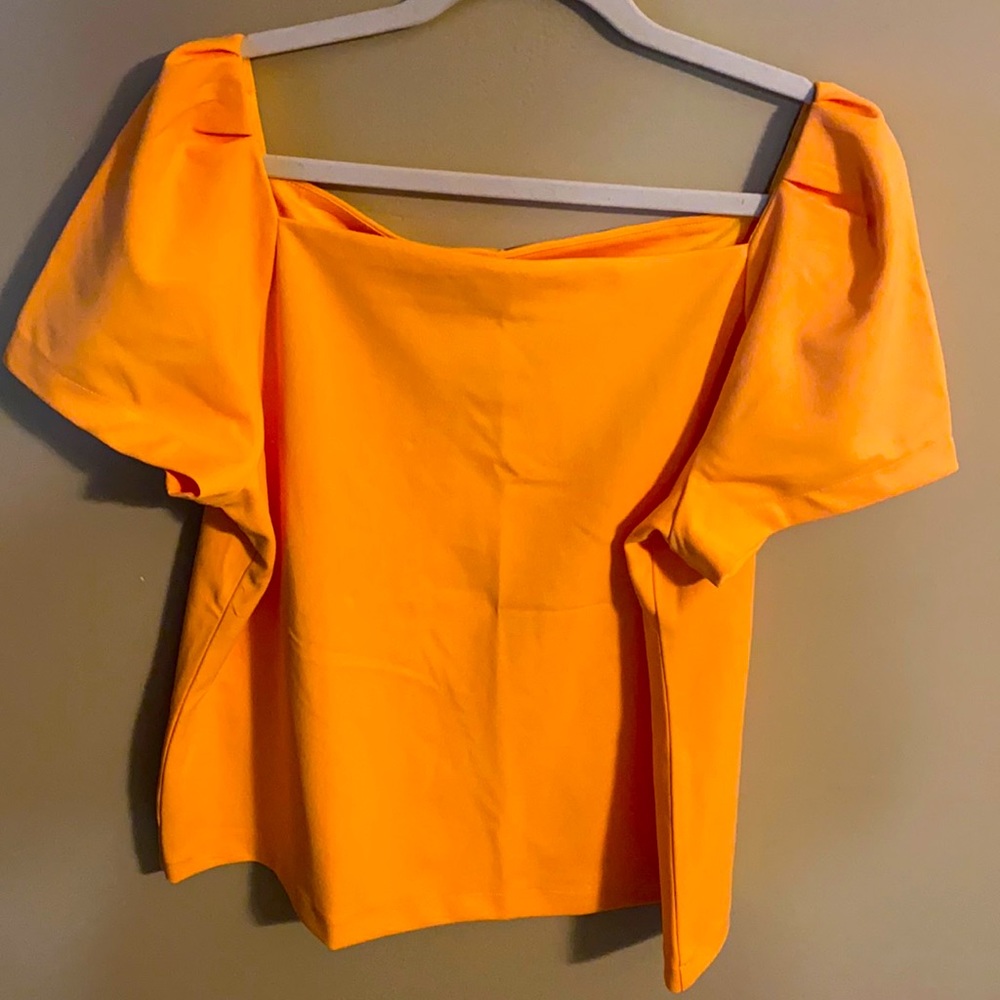 Square neck top